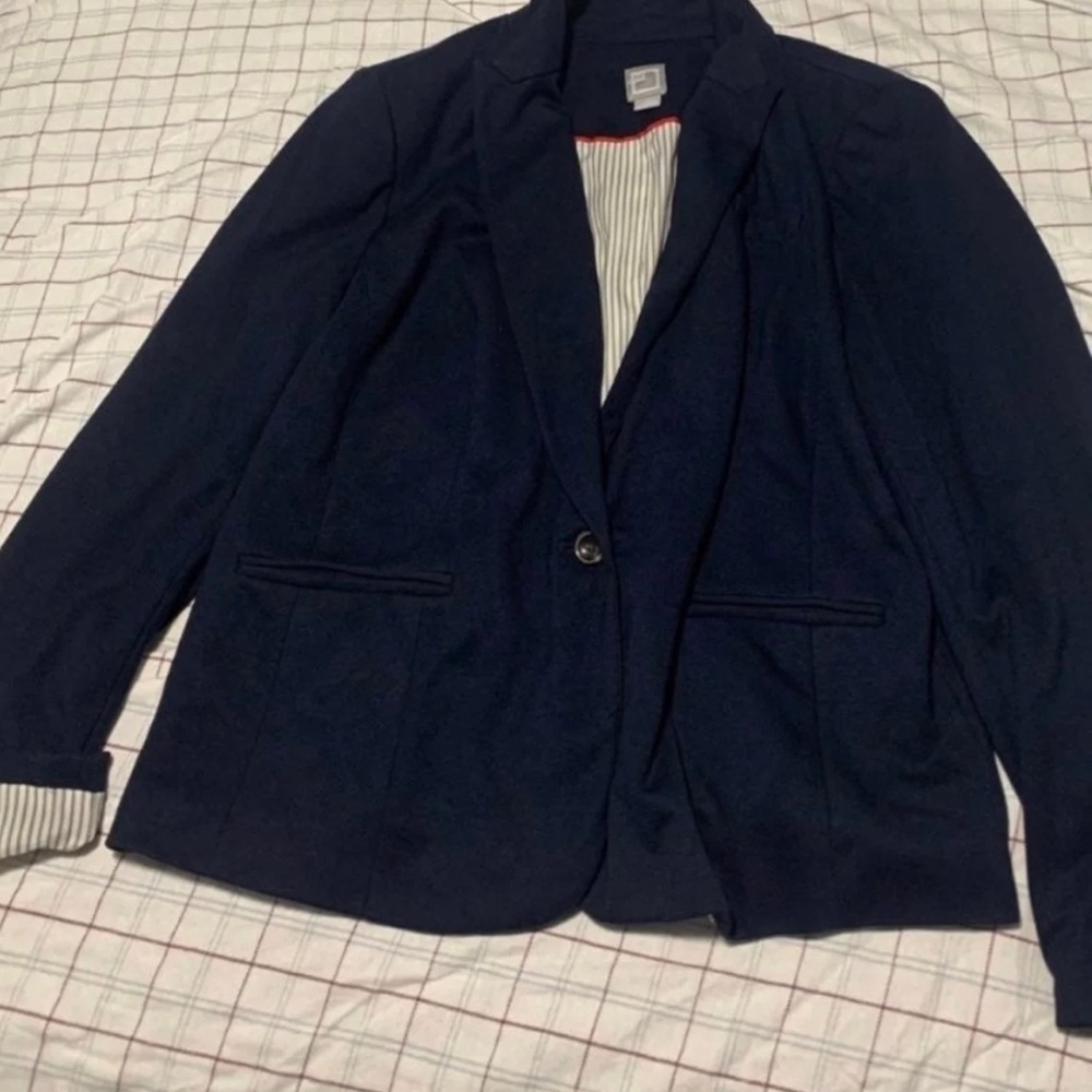 Womens blazer 1X Navy JCP